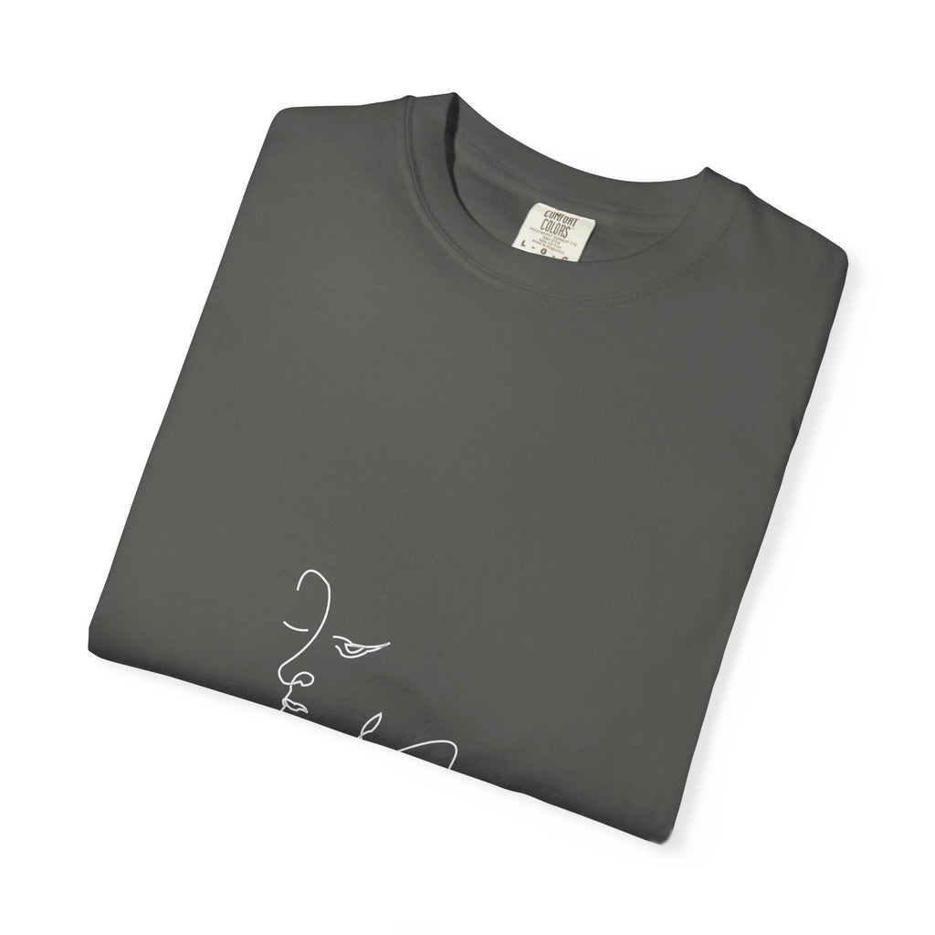 Within 01 | Minimal Line Art Face T-Shirt