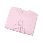 Within 11 | Minimalist Line Art Face Crewneck Sweatshirt