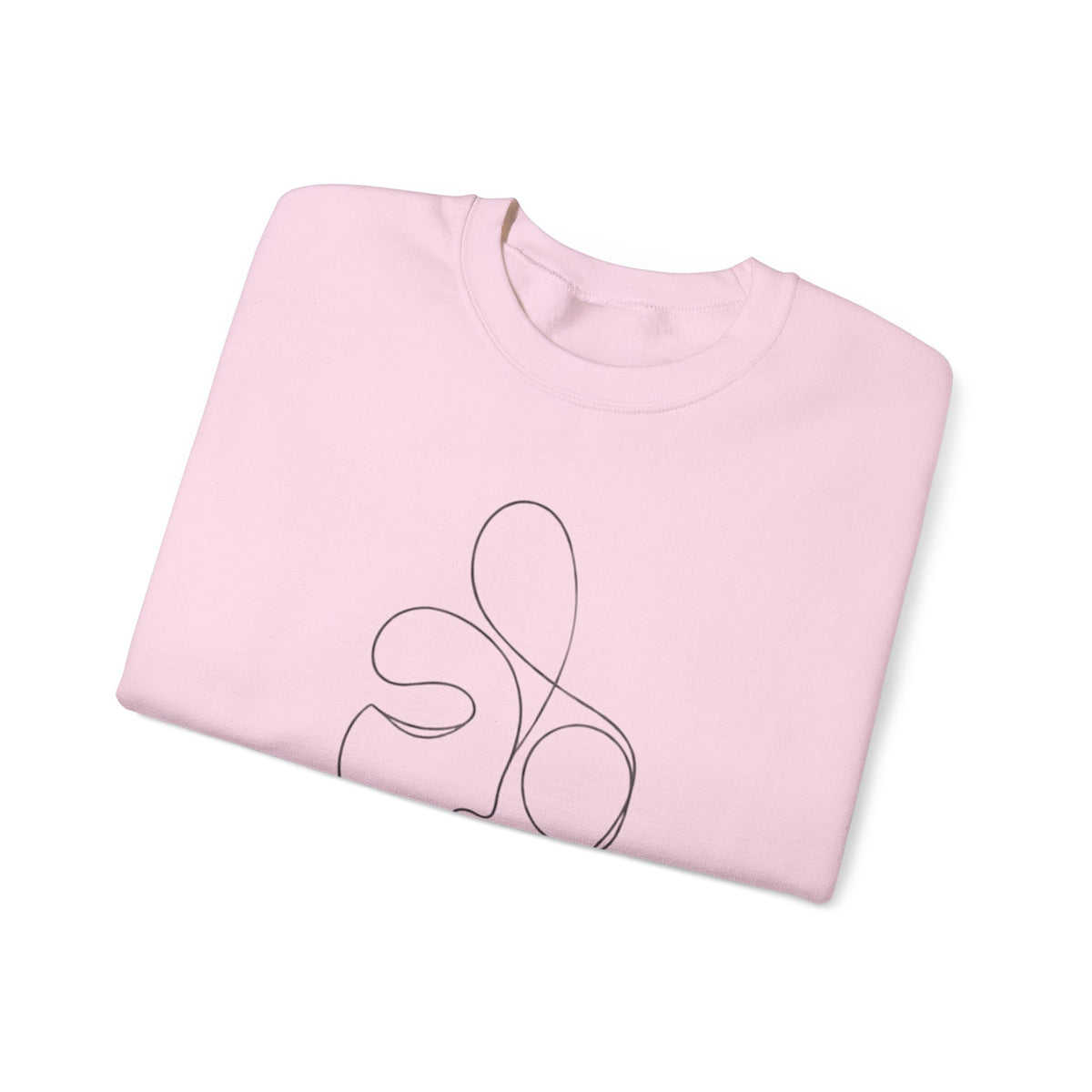 Within 11 | Minimalist Line Art Face Crewneck Sweatshirt