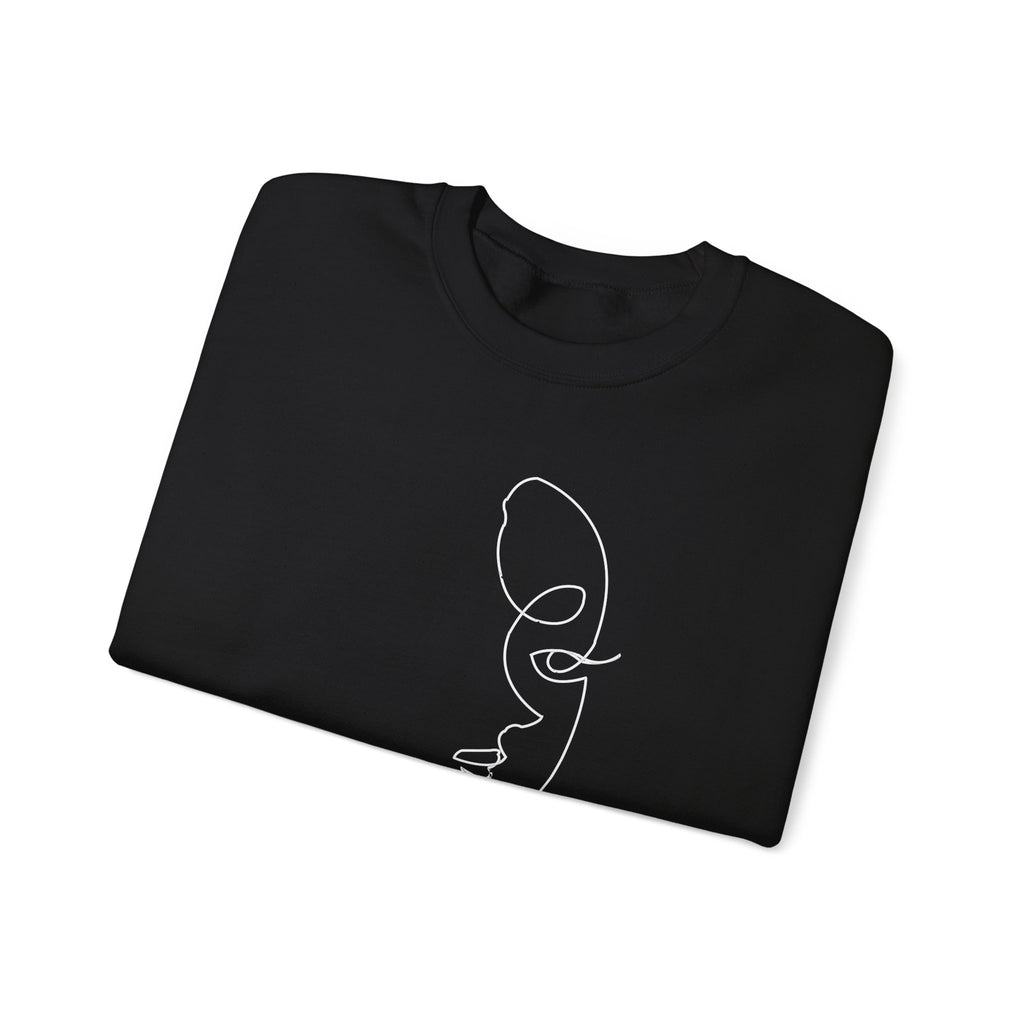 Within 08 | Sweatshirt — Classic White Embroidered Pullover