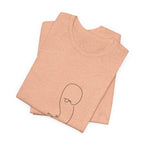 Minimal One-Line Face Tee — Modern Abstract Art T-Shirt