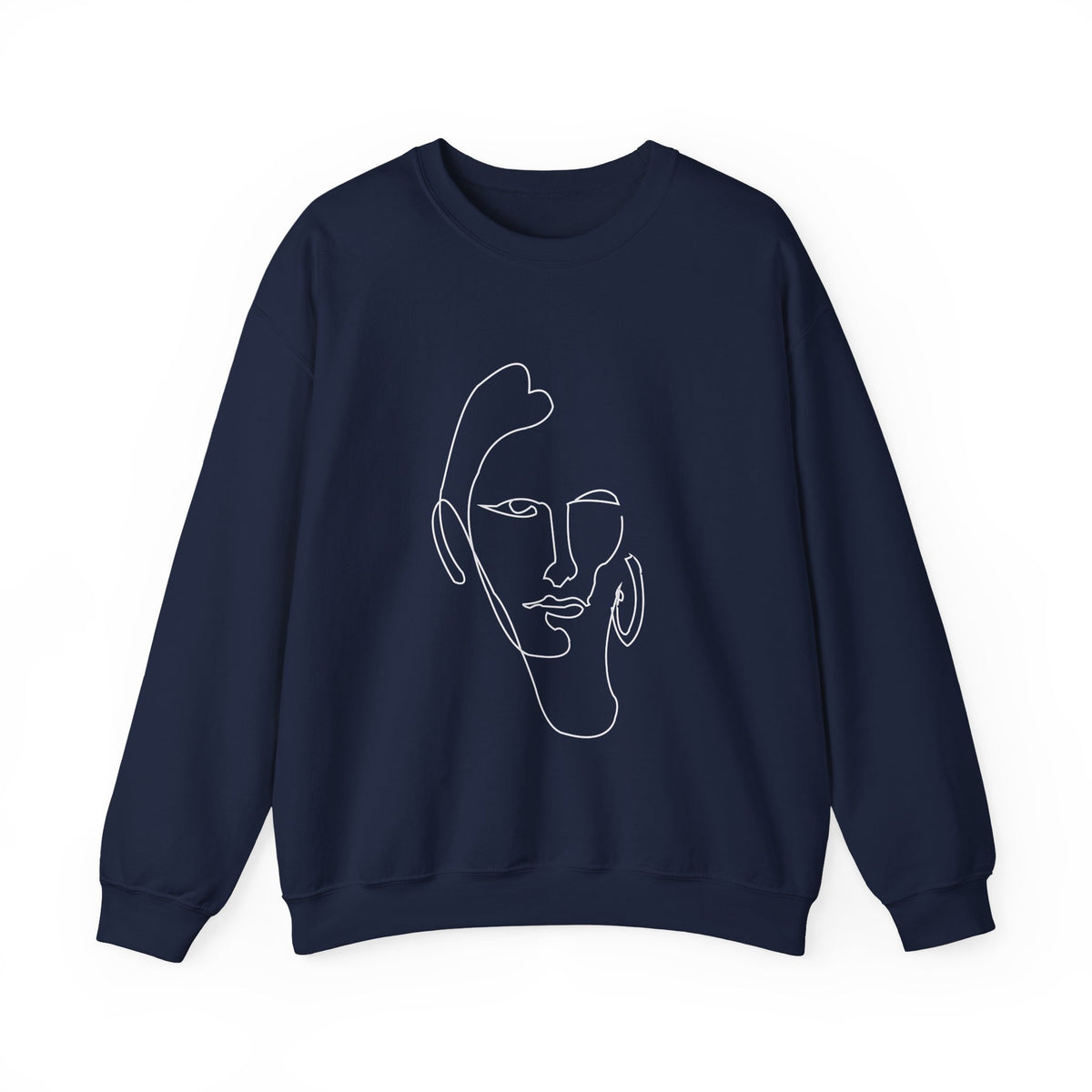 Within 09 | Classic White Crewneck Sweatshirt