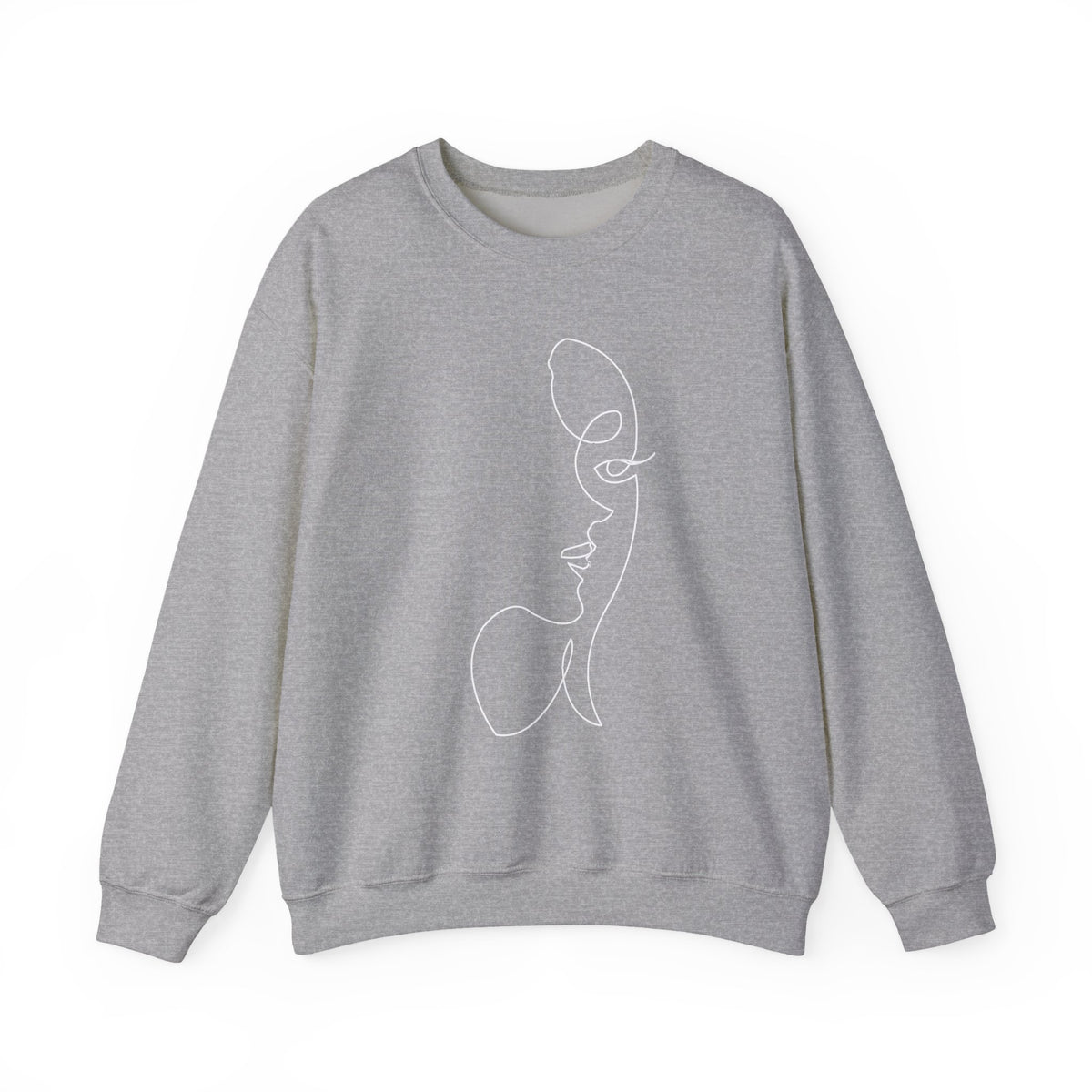 Within 08 | Sweatshirt — Classic White Embroidered Pullover