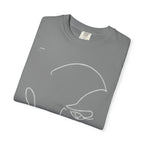 Abstract Line Art Face T-Shirt — Minimalist One-Line Portrait Tee