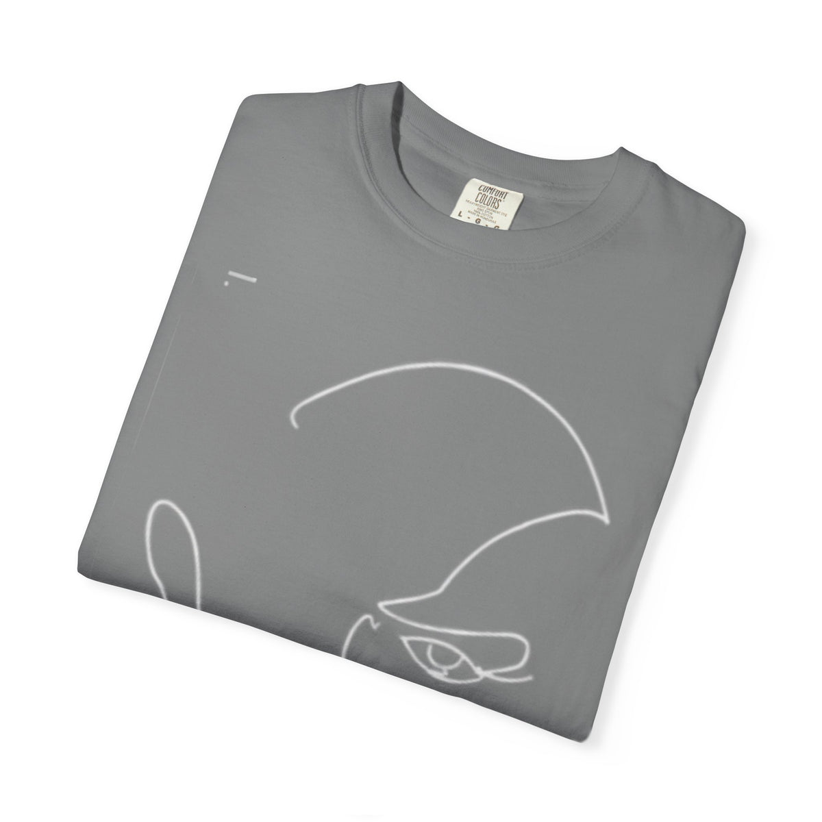 Abstract Line Art Face T-Shirt — Minimalist One-Line Portrait Tee