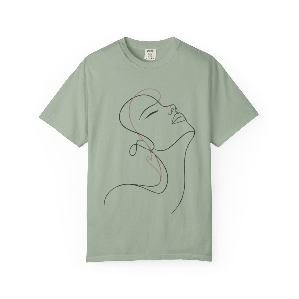 Within 10 | Minimalist Woman Face Graphic Tee