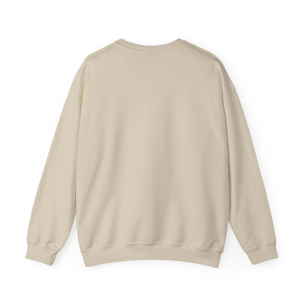 Crewneck Sweatshirt — Minimal Line Art Kissing Couple Graphic