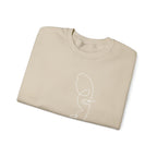Within 08 | Sweatshirt — Classic White Embroidered Pullover