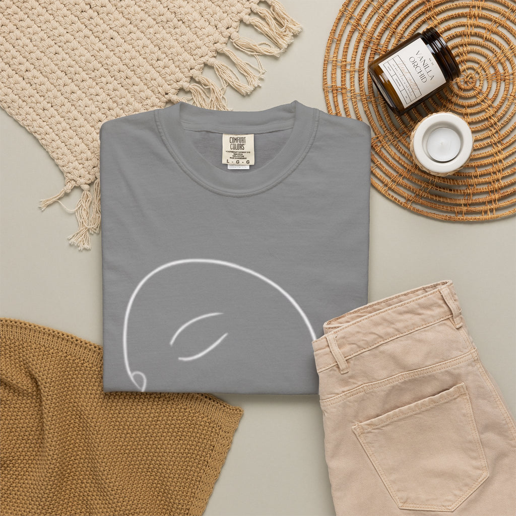 Minimalist Line Art Face T-Shirt