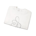 Within 11 | Minimalist Line Art Face Crewneck Sweatshirt