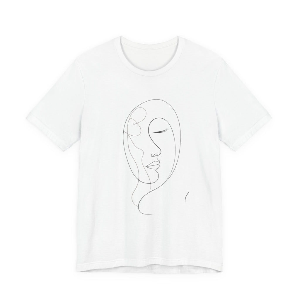 Within 02 — 'One Line' Abstract Portrait Tee