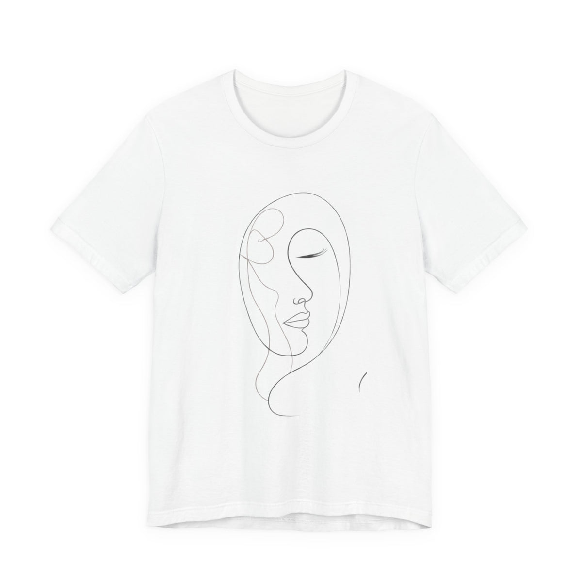 Within 02 — 'One Line' Abstract Portrait Tee