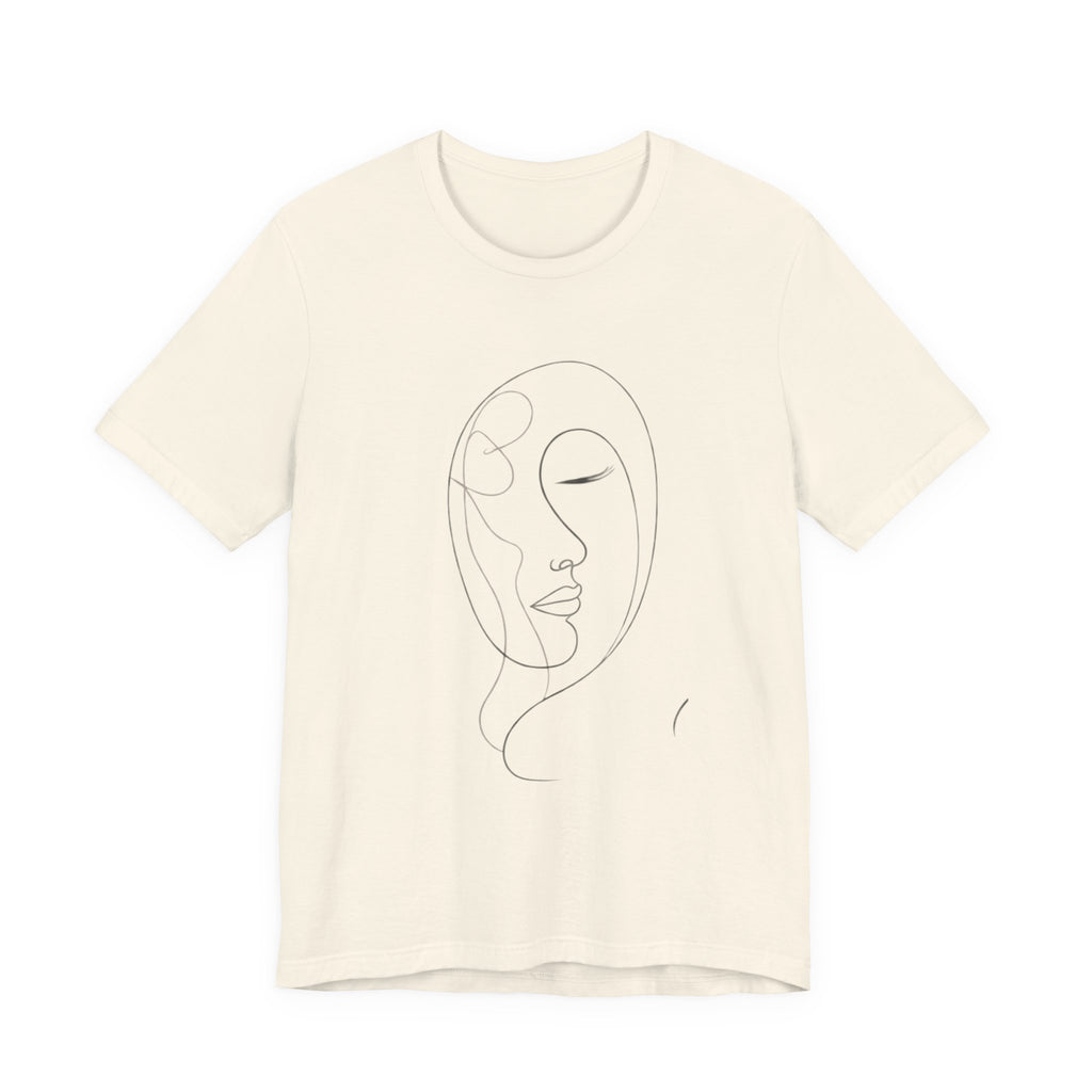 Within 02 — 'One Line' Abstract Portrait Tee