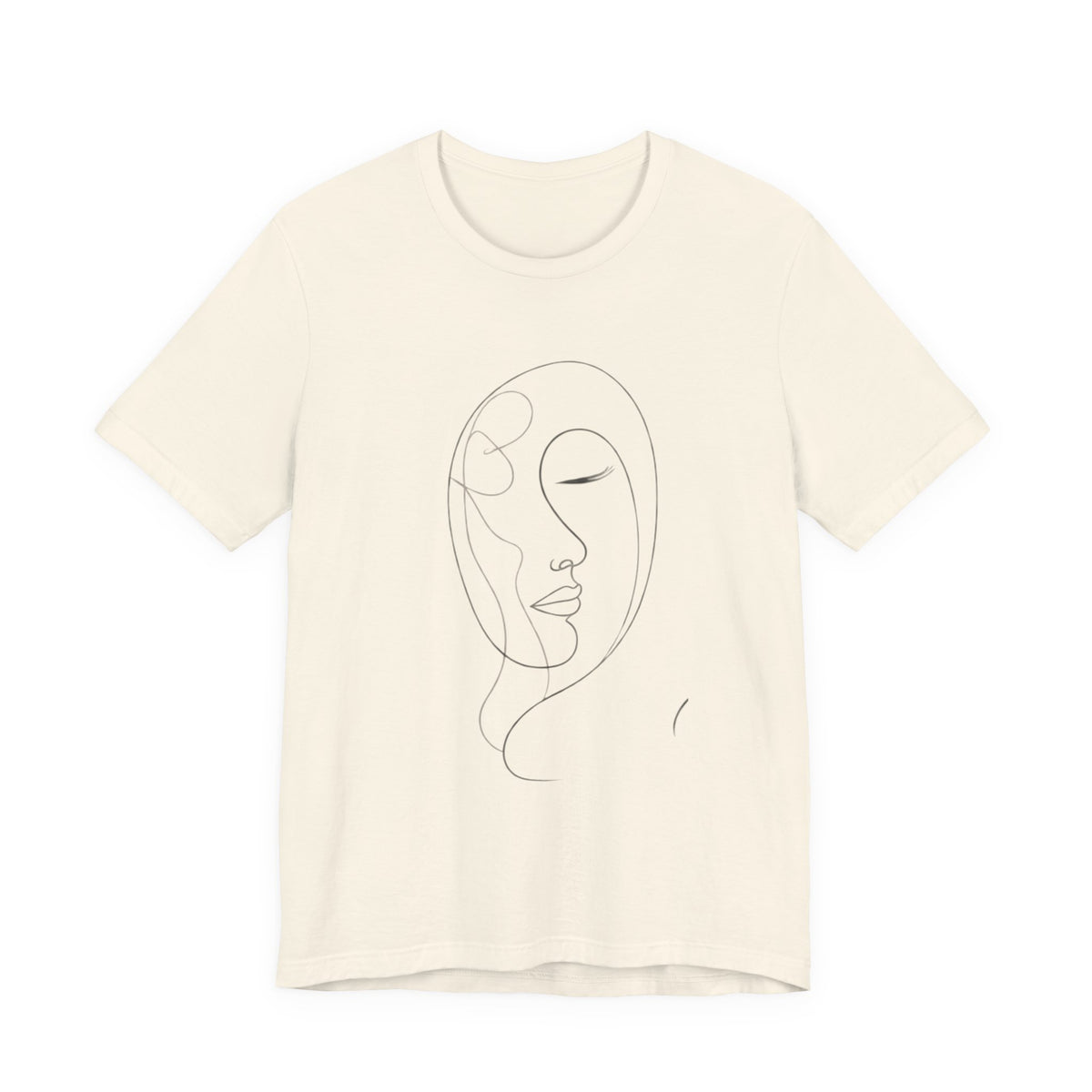 Within 02 — 'One Line' Abstract Portrait Tee