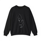Classic White Crewneck Sweatshirt
