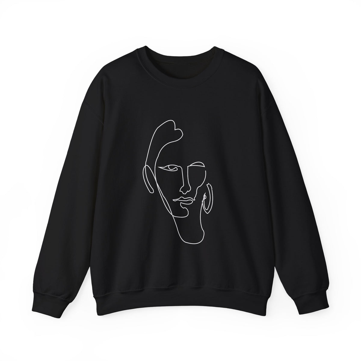 Within 09 | Classic White Crewneck Sweatshirt