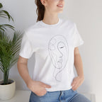 Within 02 — 'One Line' Abstract Portrait Tee