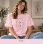 Within 02 — 'One Line' Abstract Portrait Tee