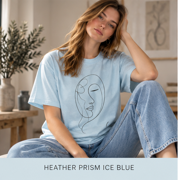 Within 02 — 'One Line' Abstract Portrait Tee