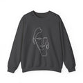 Within 09 | Classic White Crewneck Sweatshirt