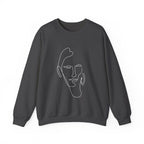 Within 09 | Classic White Crewneck Sweatshirt