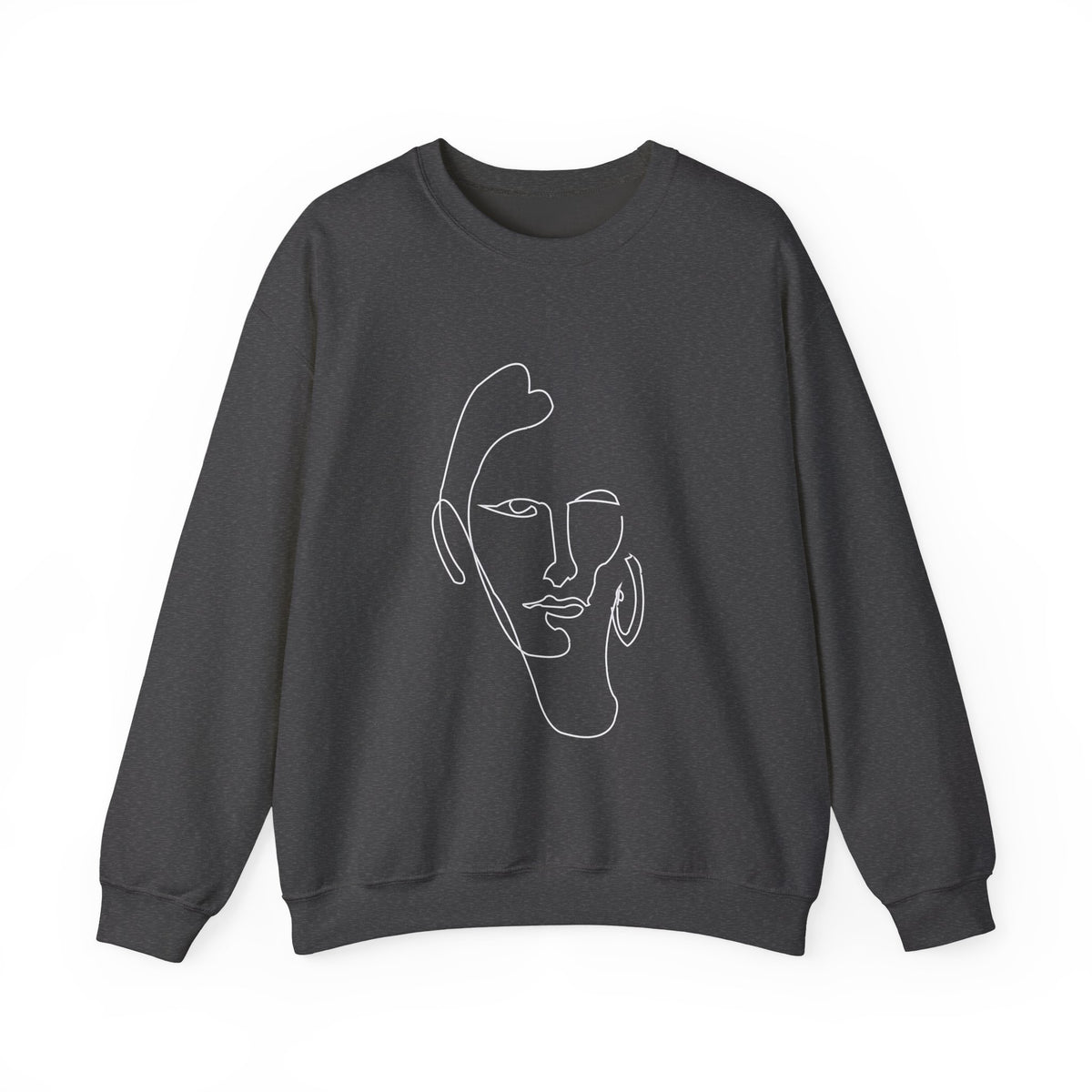 Within 09 | Classic White Crewneck Sweatshirt