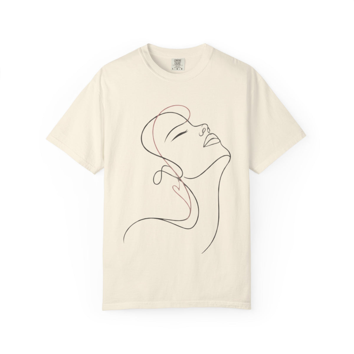 Within 10 | Minimalist Woman Face Graphic Tee