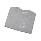 Within 08 | Sweatshirt — Classic White Embroidered Pullover