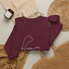 Within 09 | Classic White Crewneck Sweatshirt