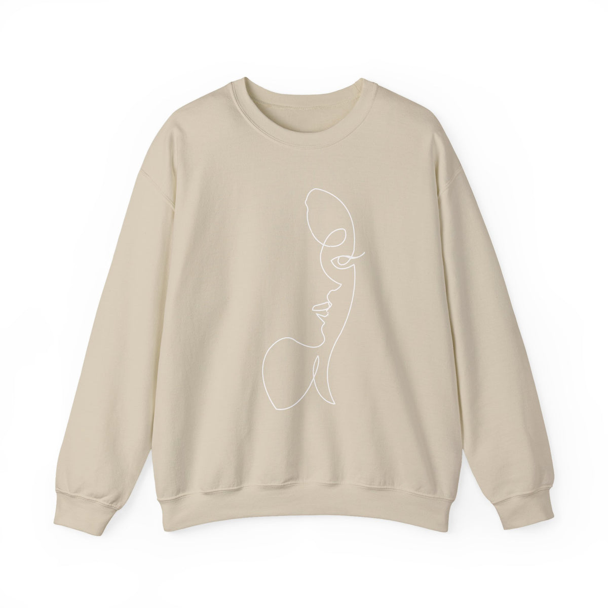 Within 08 | Sweatshirt — Classic White Embroidered Pullover