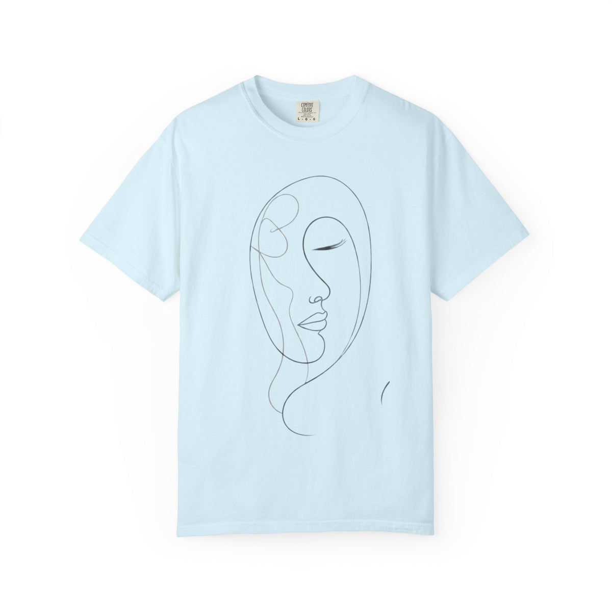 Within 02 — Abstract Feminine Portrait Tee