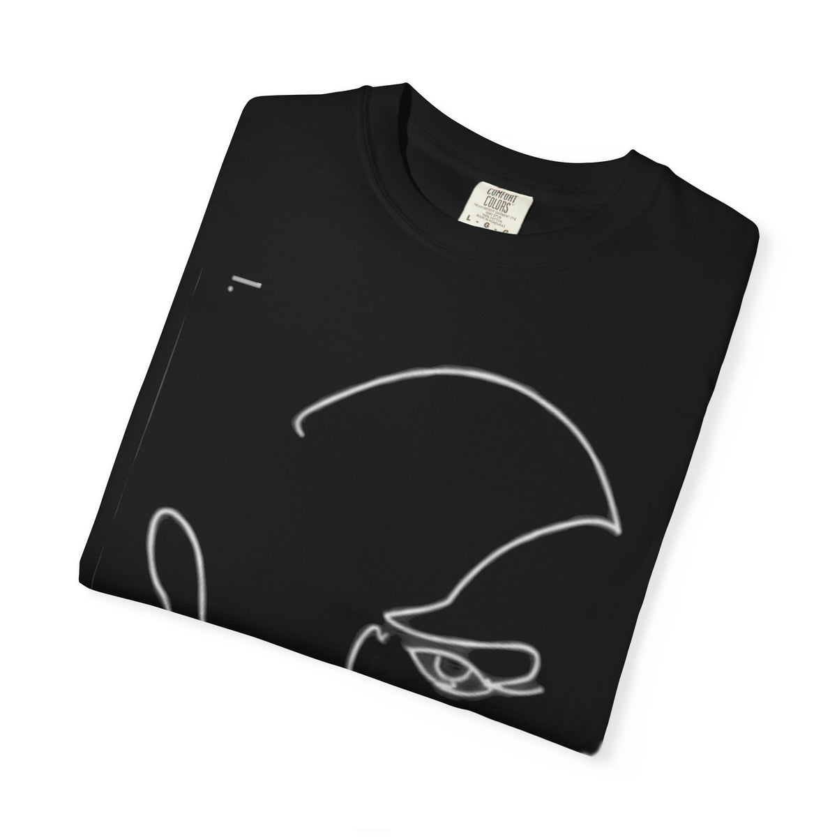 Abstract Line Art Face T-Shirt — Minimalist One-Line Portrait Tee