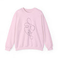 Within 11 | Minimalist Line Art Face Crewneck Sweatshirt