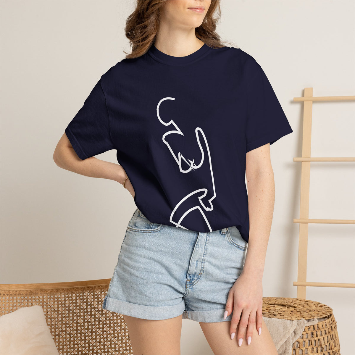 Within 12 | Abstract Continuous Line Art Tee