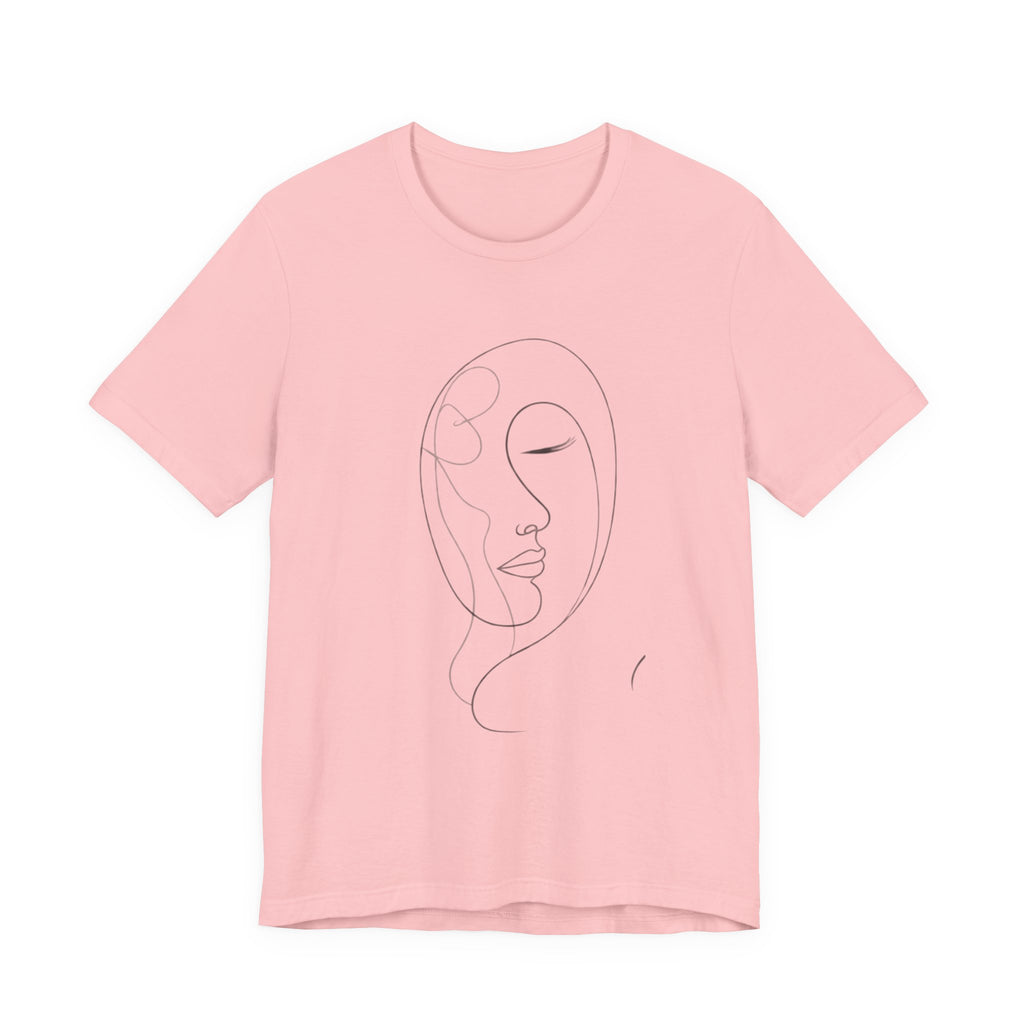 Within 02 — 'One Line' Abstract Portrait Tee