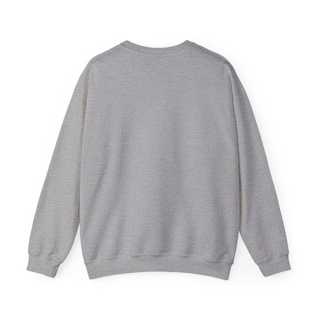 Crewneck Sweatshirt — Minimal Line Art Kissing Couple Graphic