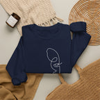 Within 08 | Sweatshirt — Classic White Embroidered Pullover