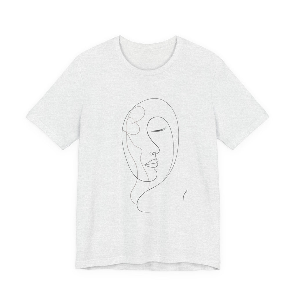 Within 02 — 'One Line' Abstract Portrait Tee