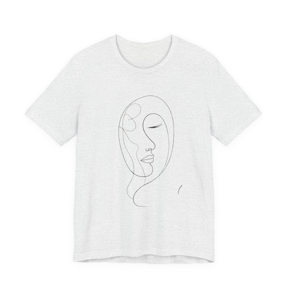 Within 02 — 'One Line' Abstract Portrait Tee
