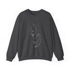 Classic White Crewneck Sweatshirt