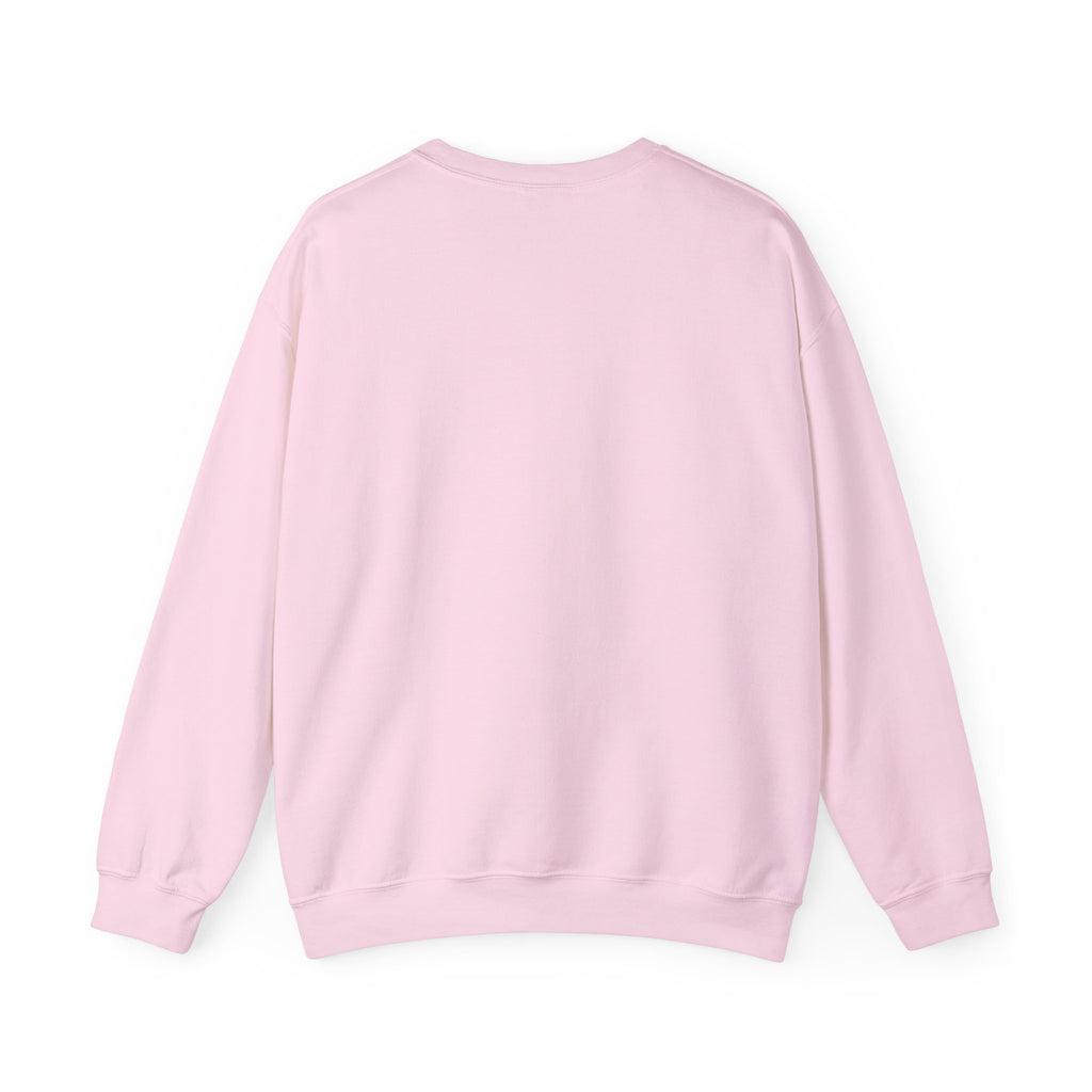 Crewneck Sweatshirt — Minimal Line Art Kissing Couple Graphic