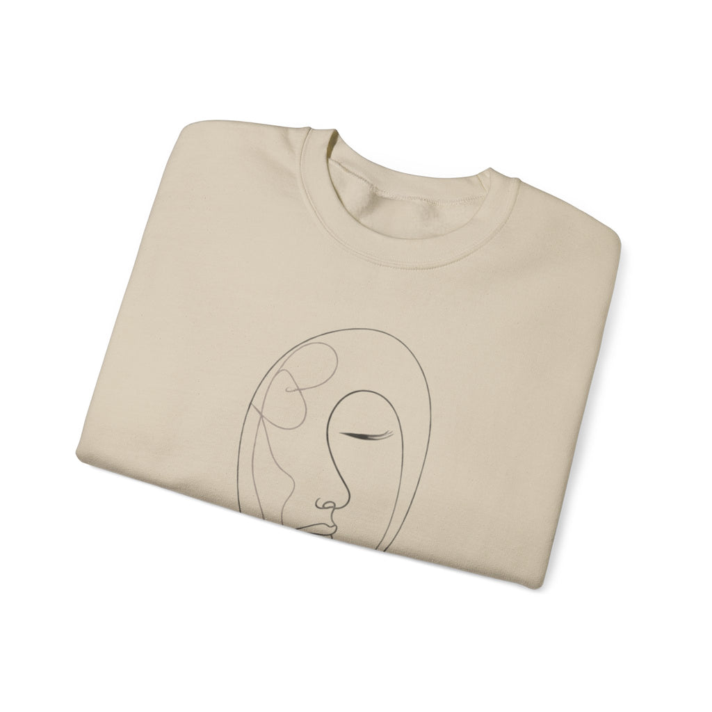 Within 02 Sweatshirt — Modern Abstract Crewneck