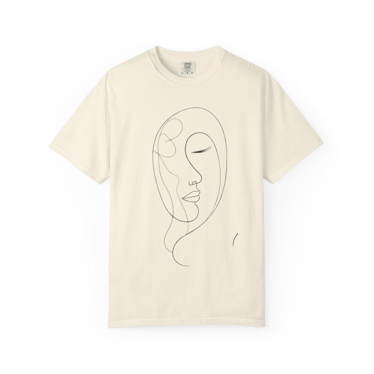 Within 02 — Abstract Feminine Portrait Tee
